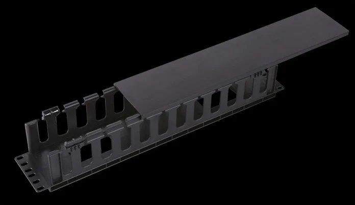 Organizador de cable horizontal para rack